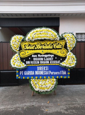 Papan Bunga Duka di Helvetia Timur