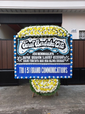 Papan Bunga Duka di Helvetia Timur